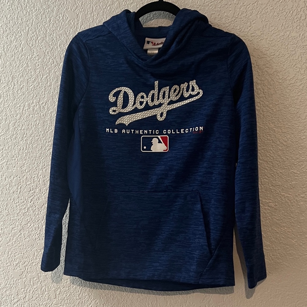 Kids Dodgers Navy Hoodie size L 14/16
